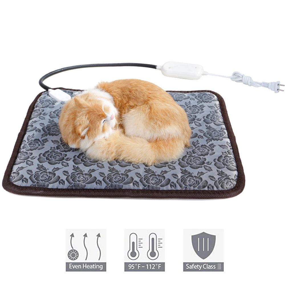 Winter Pet Heating Blanket Waterproof Wearable Wear Resistant