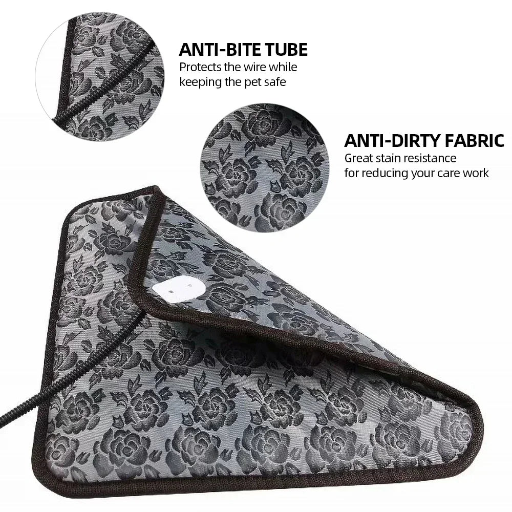 Winter Pet Heating Blanket Waterproof Wearable Wear Resistant